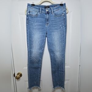Judy Blue Midrise Skinny Fit Stretch Light Blue Jeans Size 9/29